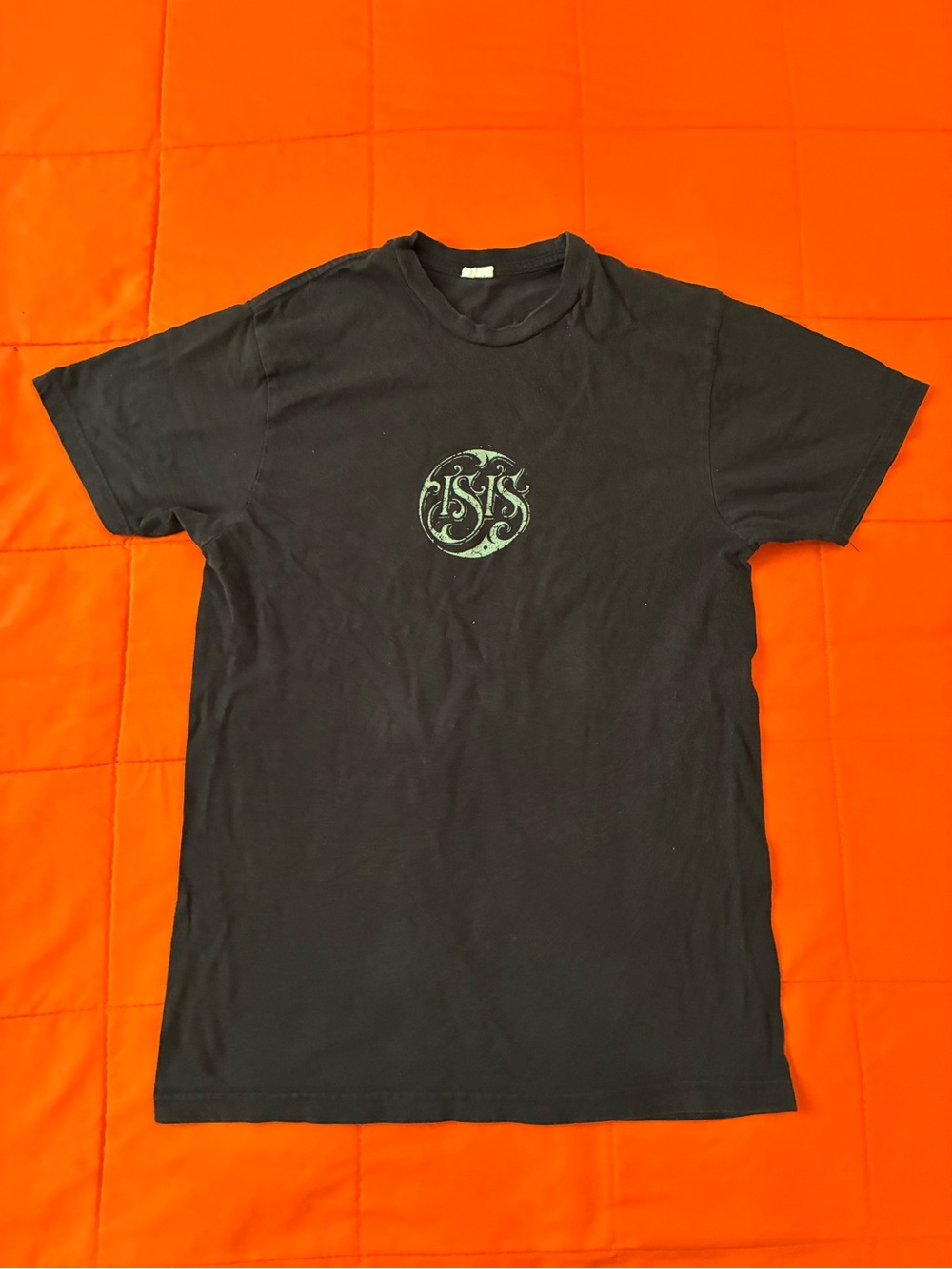 Isis band T Shirt Mens Small black short sleeve Hanes Vintage